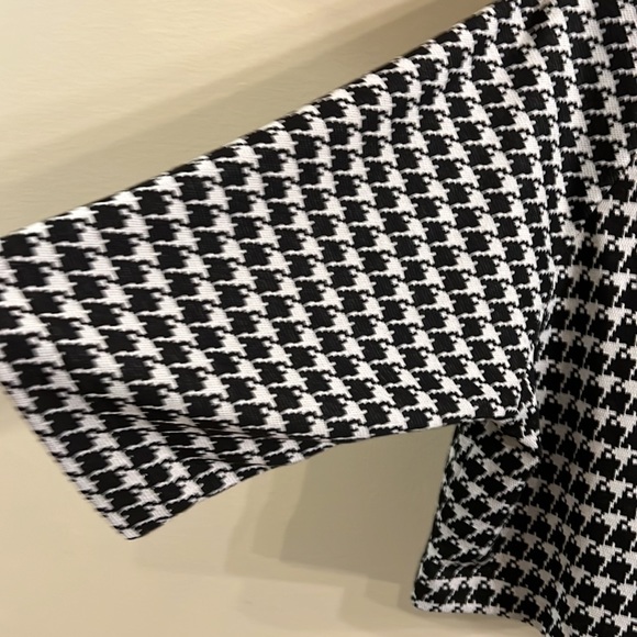 Jessica Howard  black dress, sleeveless ,straight, Herringbone jacket size 14 - Picture 6 of 7